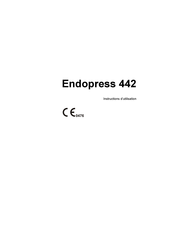 Enraf Nonius Endopress 442 Instructions D'utilisation