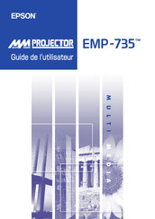 Epson EasyMP EMP-735 Guide De L'utilisateur
