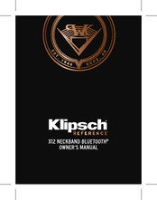 Klipsch X12 NECKBAND Mode D'emploi