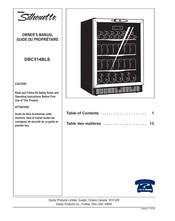 Danby Silhouette DBC514BLS Guide Du Propriétaire