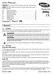 Invacare Matrx PB Manuel D'utilisation