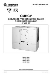 Technibel Climatisation CMHGV 2080 Notice Technique