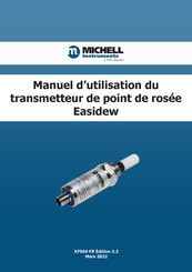 Michell Instruments Easidew Manuel D'utilisation