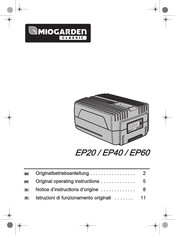 Miogarden CLASSIC EP20 Notice D'instruction D'origine