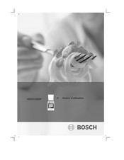 Bosch HSG312020F Notice D'utilisation