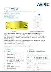 AVIRE AC-4CT18-100-0-4L-000 Manuel D'installation