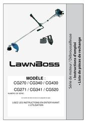 LawnBoss CG270 Instructions D'emploi