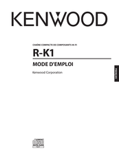 Kenwood R-K1 Mode D'emploi