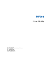 ZTE MF288 Additif Au Guide D'utilisation