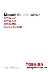 Toshiba Satellite Pro S300 Manuel De L'utilisateur