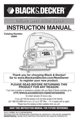 Black & Decker JS660 Mode D'emploi