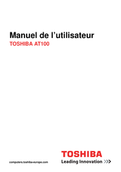 Toshiba AT100 Manuel De L'utilisateur