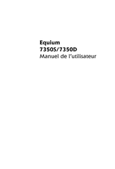 Toshiba Equium 7350D Manuel De L'utilisateur