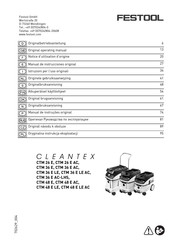 Festool CLEANTEX CTM 26 E Notice D'utilisation D'origine