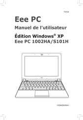 Asus Eee PC S101H Manuel De L'utilisateur
