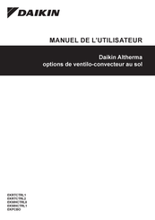 Daikin Altherma EKRTCTRL1 Manuel De L'utilisateur