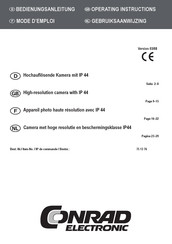 Conrad Electronic 75 13 76 Mode D'emploi