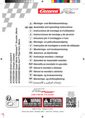 Carerra RC 370201055 Green Lizzard II Instructions De Montage Et D'utilisation