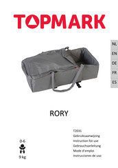 topmark RORY T2031 Mode D'emploi