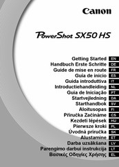 Canon PowerShot SX50 HS Mode D'emploi