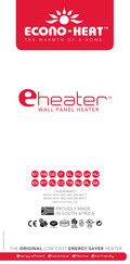 Econo-Heat eheater Mode D'emploi