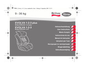 Romer Britax EVOLVA 1-2-3 Mode D'emploi