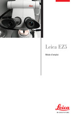 Leica Microsystems EZ5 Mode D'emploi