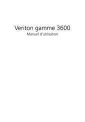 Acer Veriton 3600 Série Mode D'emploi