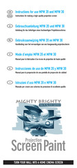 Mighty Brighty MPW 30 Mode D'emploi