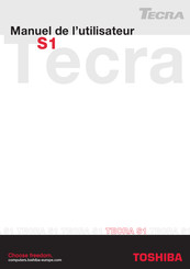 Toshiba Tecra S1 Manuel De L'utilisateur