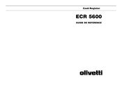 Olivetti ECR 5600 Guide De Référence
