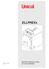 Unical ELLPREXx Série Notice D'installation Et D'utilisation