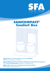 SFA SANICOMPACT Comfort Box Notice D'installation Et D'utilisation