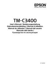 Epson TM-C3400 Manuel D'utilisation
