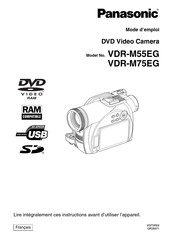 Panasonic VDR-M75EG Mode D'emploi