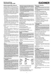 EUCHNER SGP2E-2131ASR11 Mode D'emploi