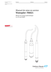 Endress+Hauser Waterpilot FMX21 Manuel De Mise En Service