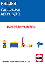 Philips AC0819 Manuel D'utilisation