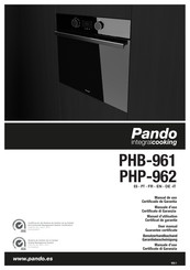Pando PHP-962 Pirolítico Manuel D'utilisation