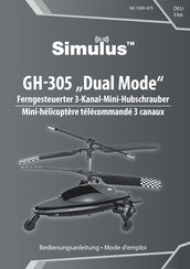 Simulus GH-305 Dual Mode Mode D'emploi