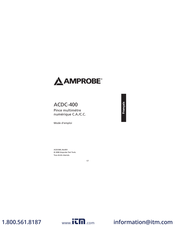 Amprobe ACDC-400 Mode D'emploi