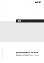 Bartec HSB 05-0091-01 Série Instructions D'installation Et De Service