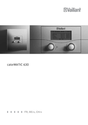 Vaillant calorMATIC 630 Notice D'emploi