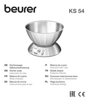 Beurer KS 54 Mode D'emploi