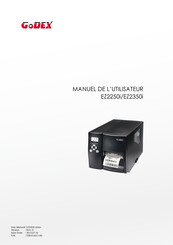 Godex EZ2250i Manuel De L'utilisateur