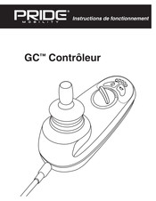 Pride Mobility GC Instructions De Fonctionnement