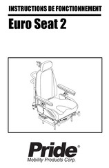 Pride Mobility Products Euro Seat 2 Instructions De Fonctionnement