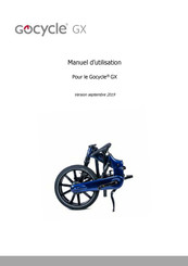 Gocycle GX 2019 Manuel D'utilisation
