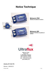 UltraFlux Minisonic PSD Notice Technique