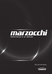 Marzocchi TENNECO 55 CR Mode D'emploi